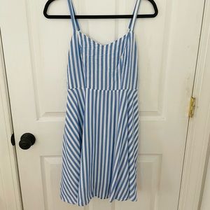 Old Navy A-line striped cami dress